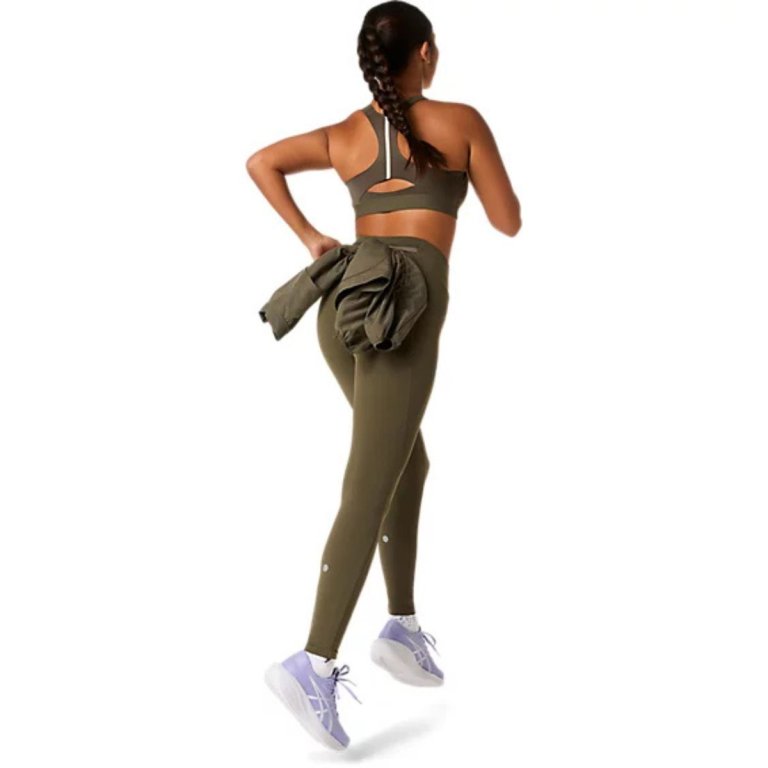 Легінси Asics Nagino Run Adjustable Tight W - зелені