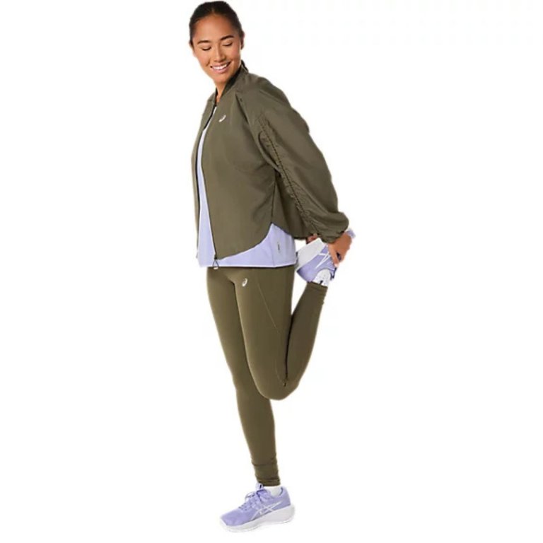 Легінси Asics Nagino Run Adjustable Tight W - зелені