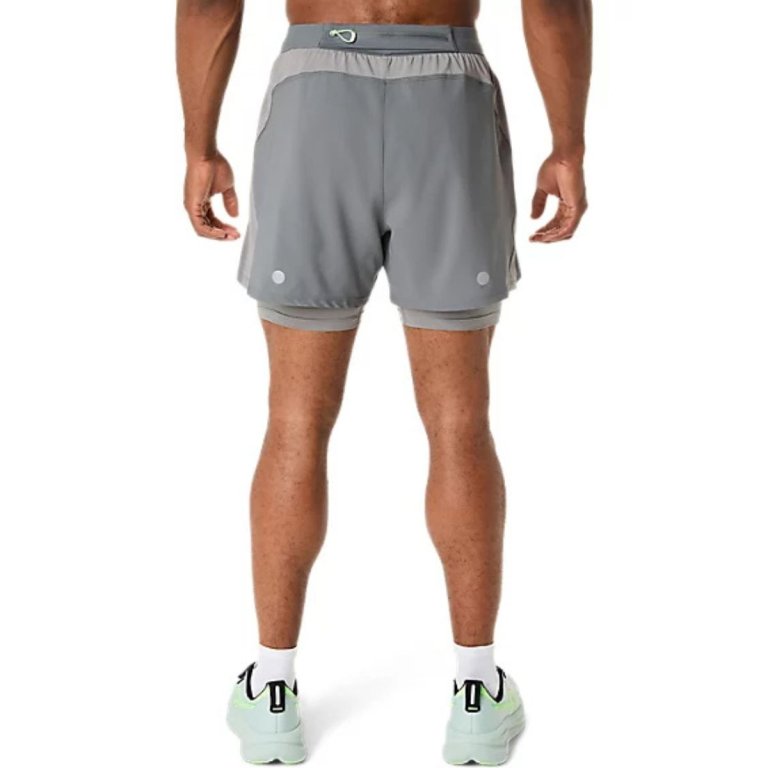 Шорти Asics Road 2-N-1 5In Short M - сірі