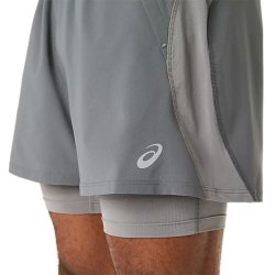 Шорти Asics Road 2-N-1 5In Short M - сірі