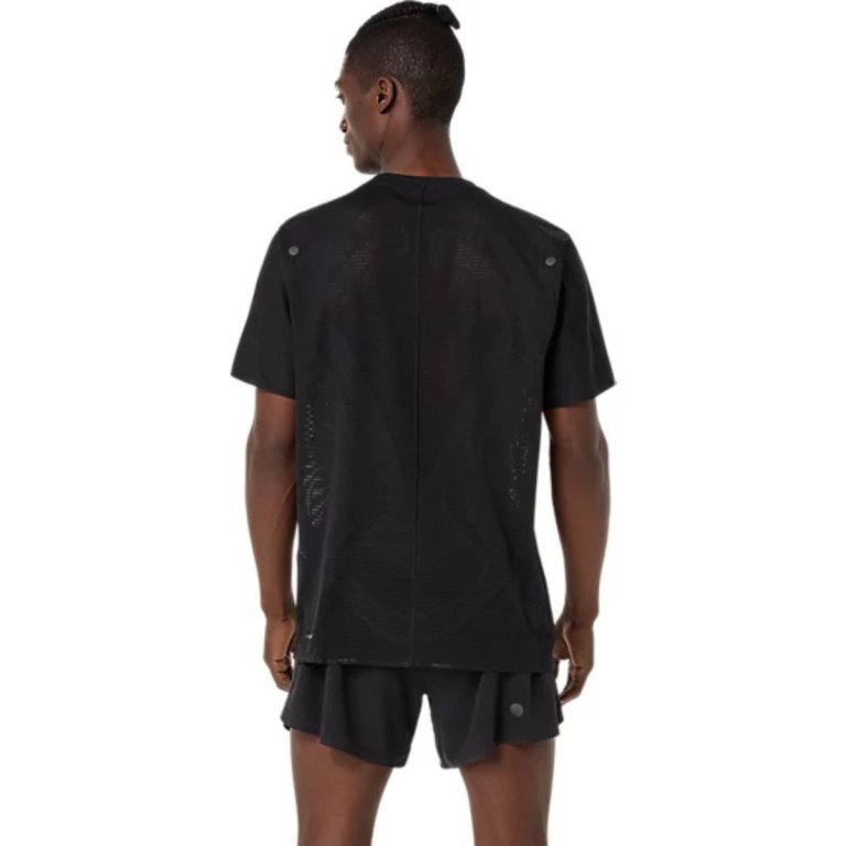 Футболка Asics Metarun SS Top M - чорна