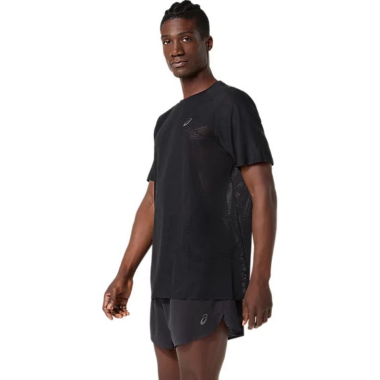 Футболка Asics Metarun SS Top M - чорна