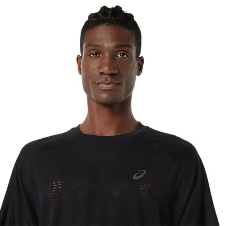 Футболка Asics Metarun SS Top M - чорна