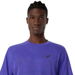 Футболка Asics Metarun SS Top M - синя