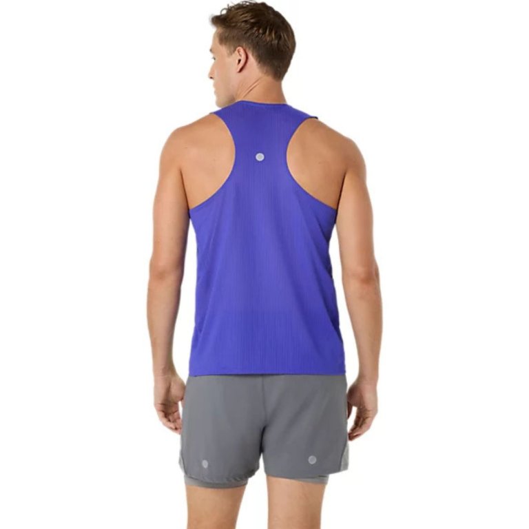 Майка Asics Road Fade Singlet M - синя