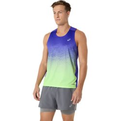 Майка Asics Road Fade Singlet M - синя