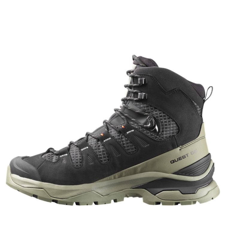 Черевики Salomon Quest 5 GTX M - зелено/чорні