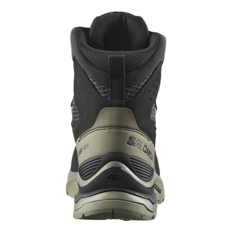 Черевики Salomon Quest 5 GTX M - зелено/чорні