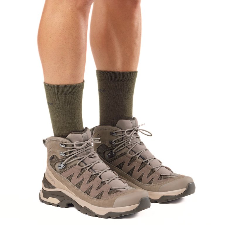 Черевики Salomon Quest Echo GTX M - коричневі