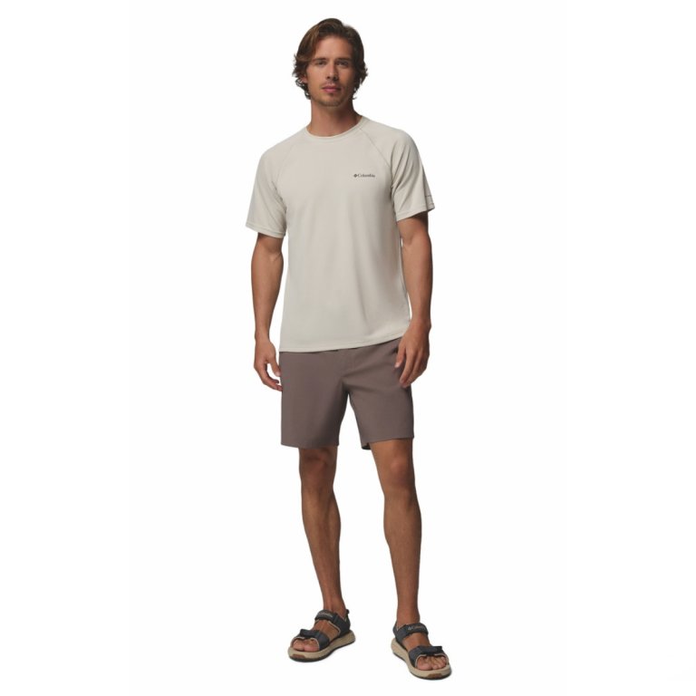 Футболка Columbia Alpine Chill™ Pro SS Crew M - бежева