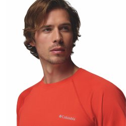 Футболка Columbia Alpine Chill™ Pro SS Crew M - червона