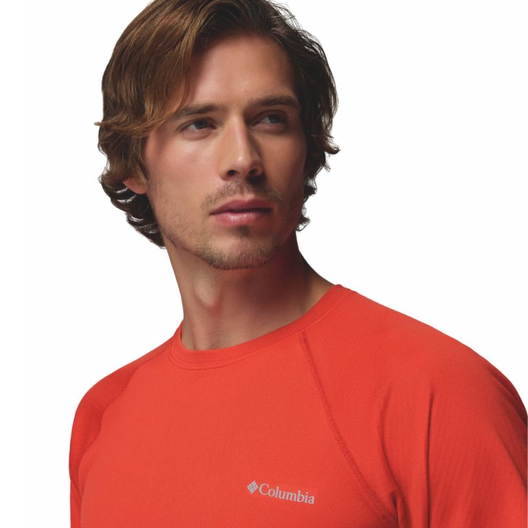 Футболка Columbia Alpine Chill™ Pro SS Crew M - червона