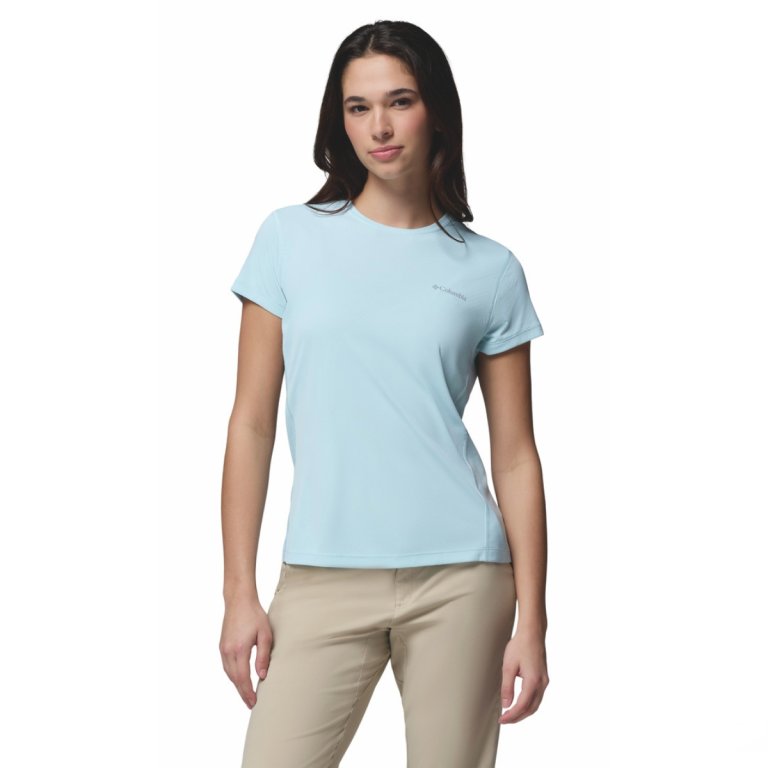 Футболка Columbia Zero Rules™ Light SS Crew W - блакитна