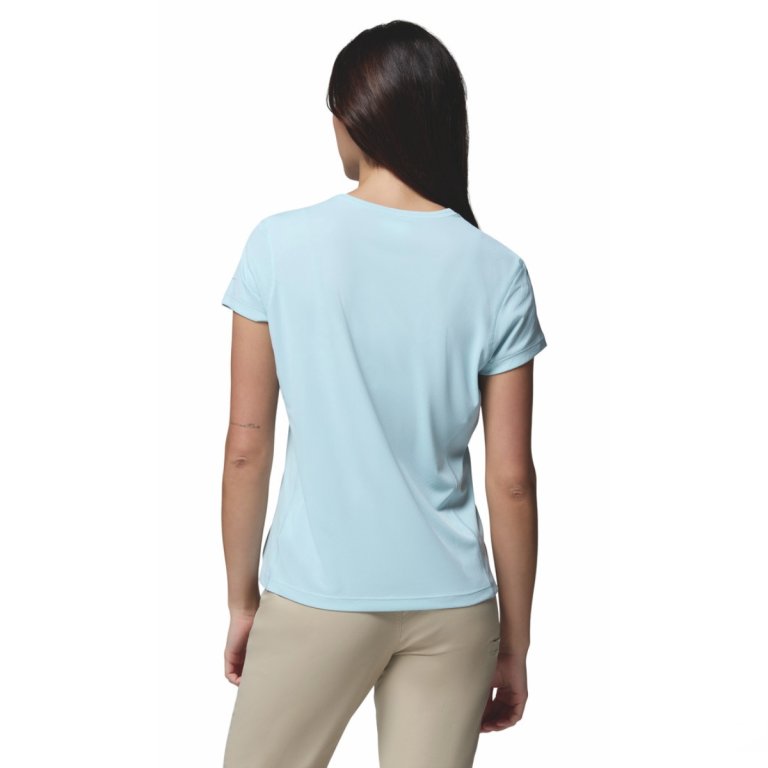 Футболка Columbia Zero Rules™ Light SS Crew W - блакитна
