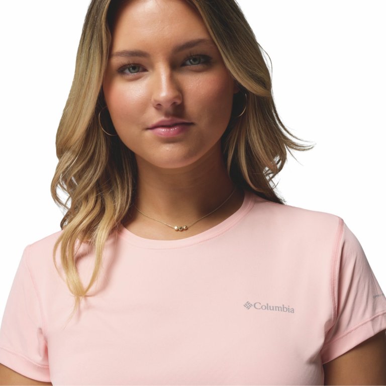 Футболка Columbia Zero Rules™ Light SS Crew W - рожева