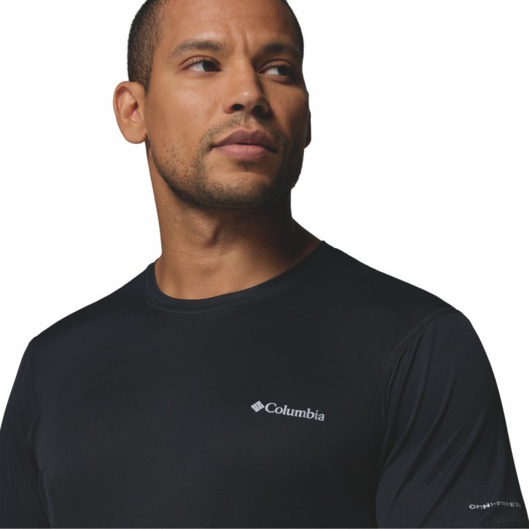 Футболка Columbia Zero Rules™ Light SS Crew M - чорна