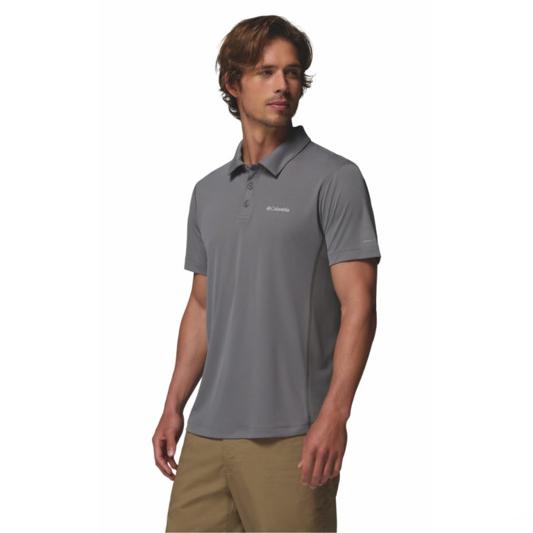 Футболка Columbia Zero Rules™ Light Polo M - сіра