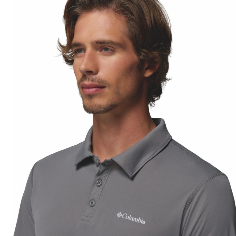 Футболка Columbia Zero Rules™ Light Polo M - сіра