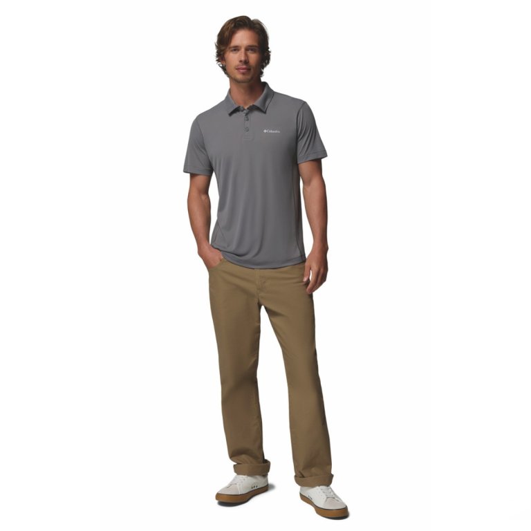 Футболка Columbia Zero Rules™ Light Polo M - сіра