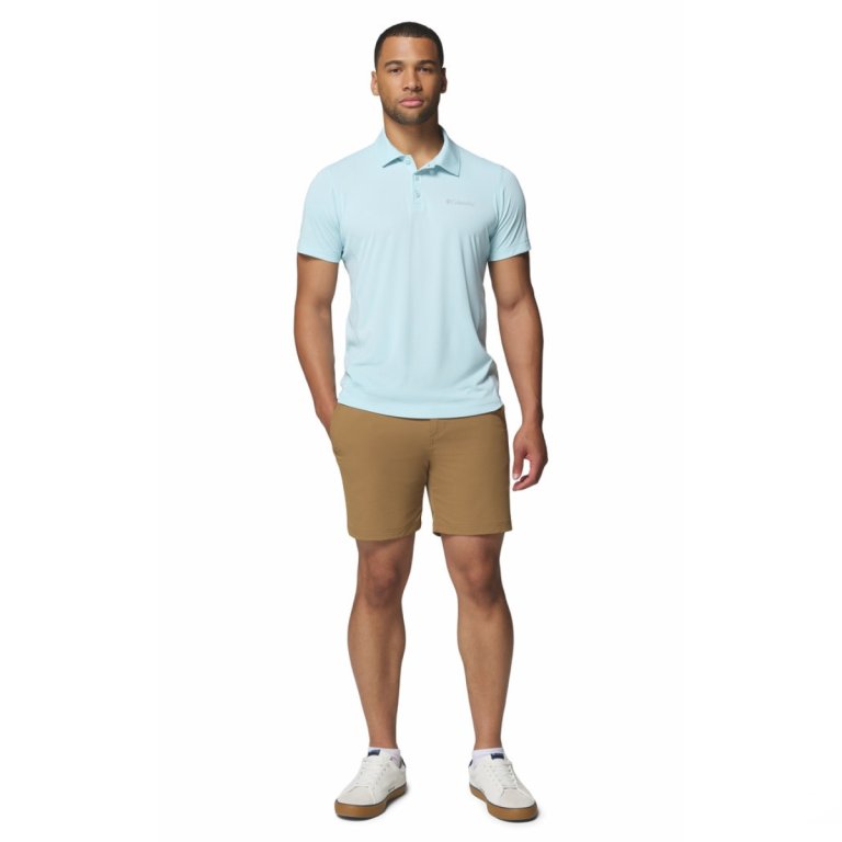 Футболка Columbia Zero Rules™ Light Polo M - блакитна
