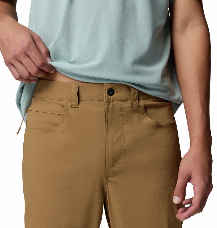 Штани Columbia ROC™ Lite 5 Pocket M - коричневі (подовжена довжина)