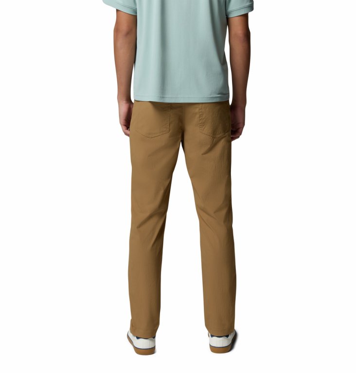 Штани Columbia ROC™ Lite 5 Pocket M - коричневі (подовжена довжина)