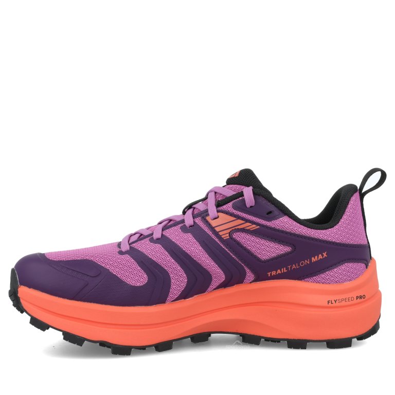 Кросівки INOV8 TrailTalon Max W (Standard) - фіолетово/помаранчеві