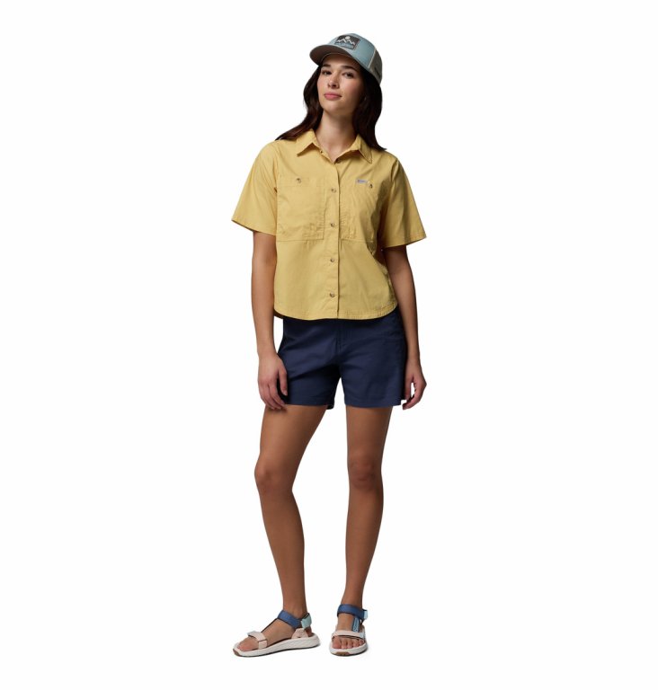 Сорочка Columbia Brea Falls™ Woven SS W - жовта