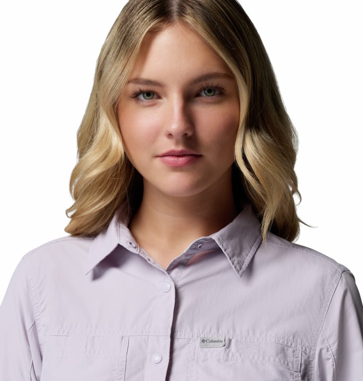 Сорочка Columbia Skien Valley™ Long Sleeve Shirt W - фіолетова