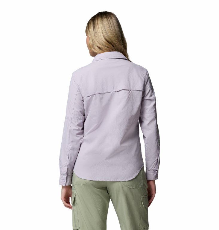 Сорочка Columbia Skien Valley™ Long Sleeve Shirt W - фіолетова
