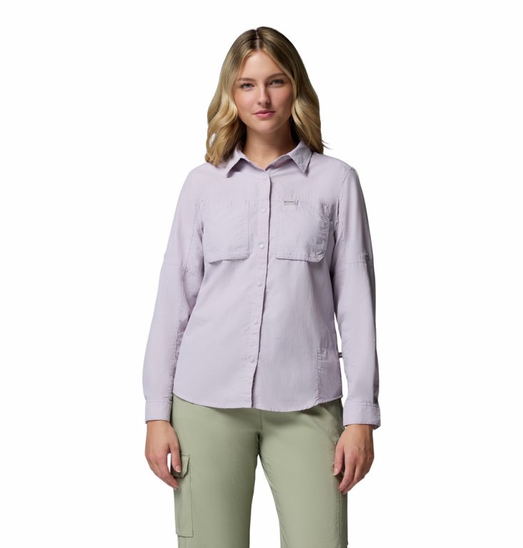 Сорочка Columbia Skien Valley™ Long Sleeve Shirt W - фіолетова