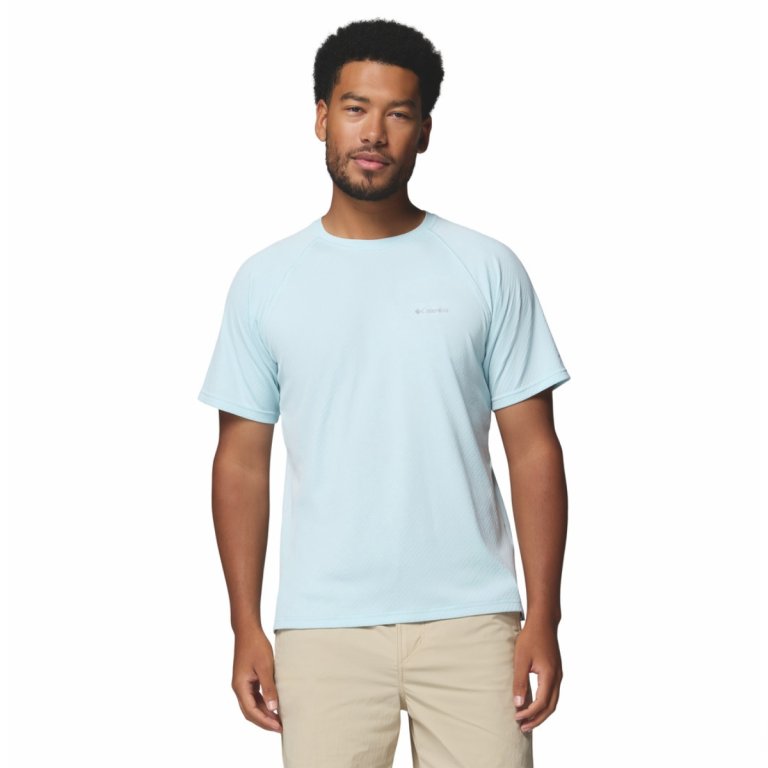 Футболка Columbia Alpine Chill™ Pro SS Crew M - блакитна