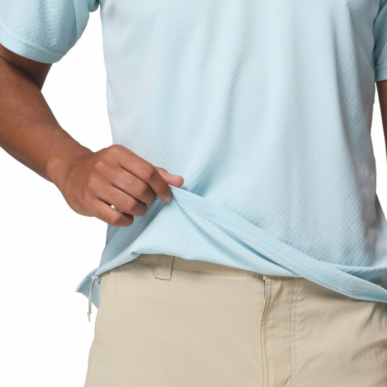 Футболка Columbia Alpine Chill™ Pro SS Crew M - блакитна