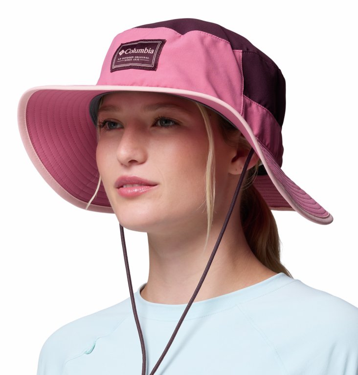 Капелюх Columbia Broad Spectrum II Booney Hat - рожевий