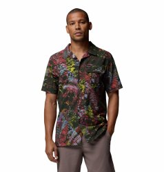 Сорочка Columbia Tech Trail™ Utility Printed Woven SS Shirt M - зелена