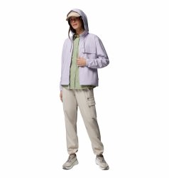 Куртка Columbia Skien Valley™ Hooded LS Shirt W - фіолетова