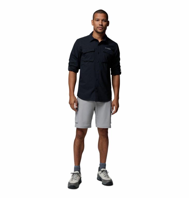 Штани Columbia Silver Ridge™ Elite Convertible Pant M - сірі (подовжена довжина)