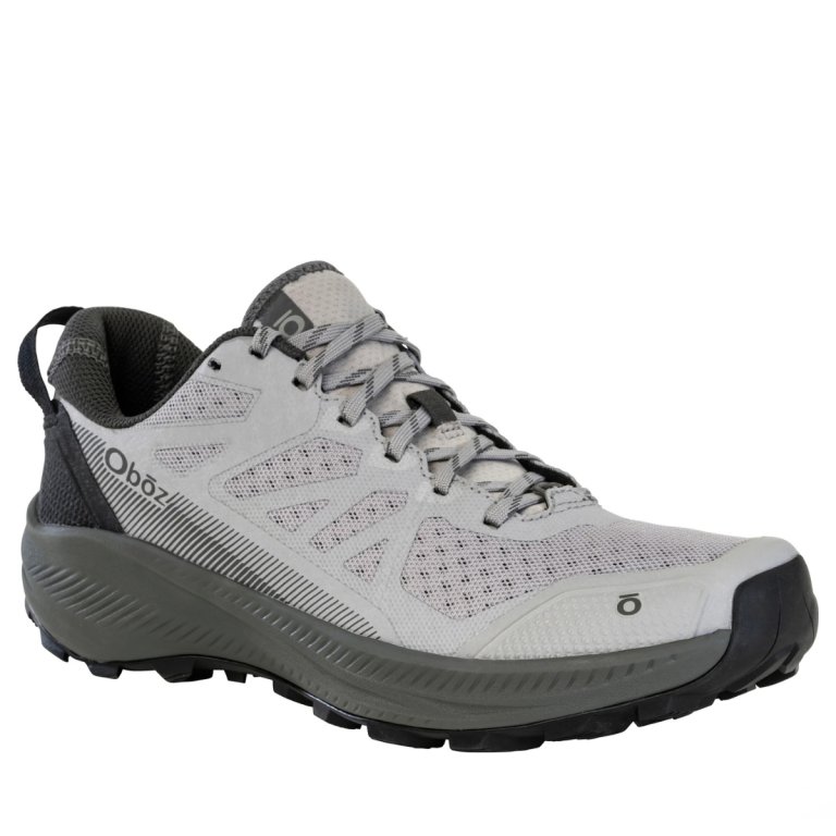Взуття Oboz Katabatic LT Low Medium M — світло-сіре