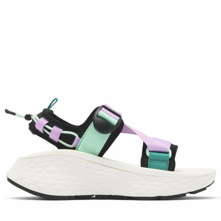 Сандалі Columbia Konos Elevate™ Strap Sandal W - чорно/біло/рожеві