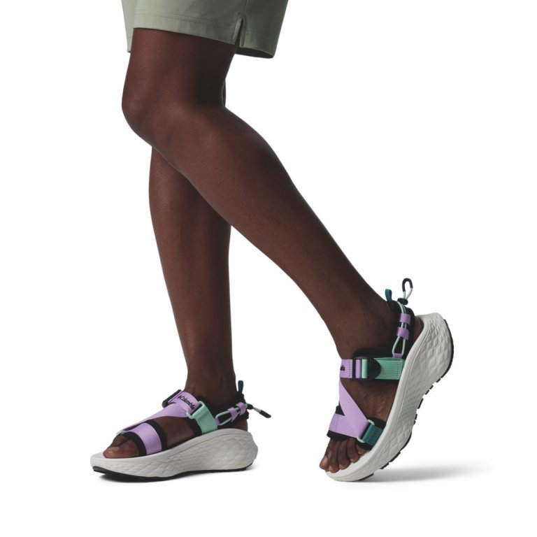 Сандалі Columbia Konos Elevate™ Strap Sandal W - чорно/біло/рожеві