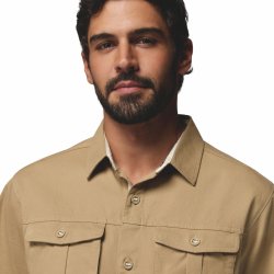 Сорочка Columbia Acker Rock™ Twill SS Button Down M - бежева