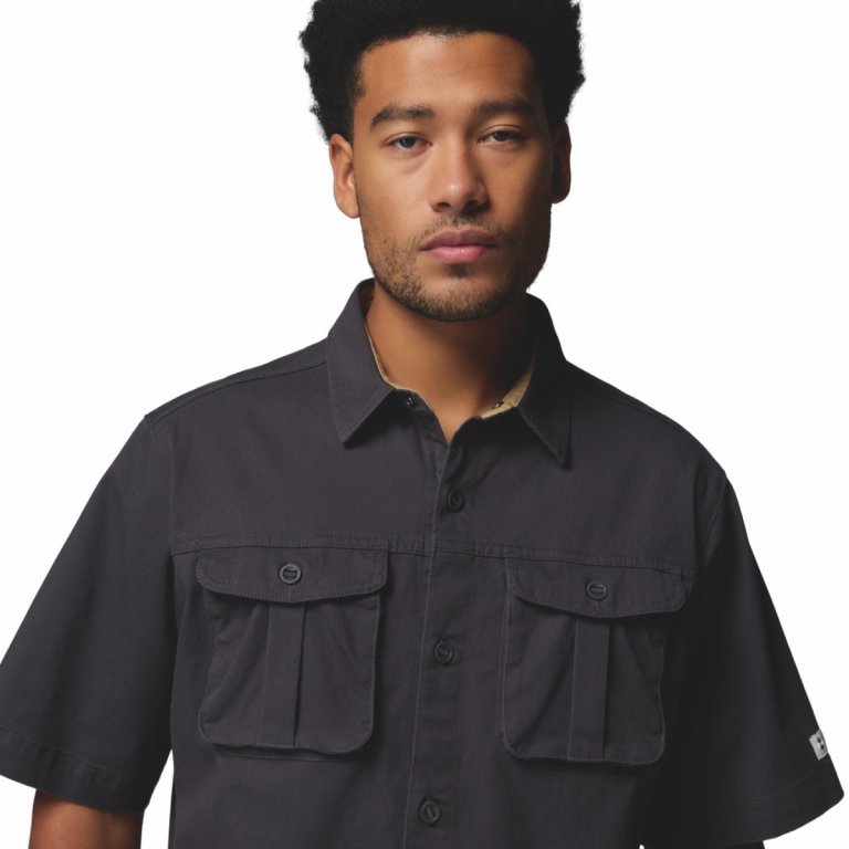 Сорочка Columbia Acker Rock™ Twill SS Button Down M - сіра