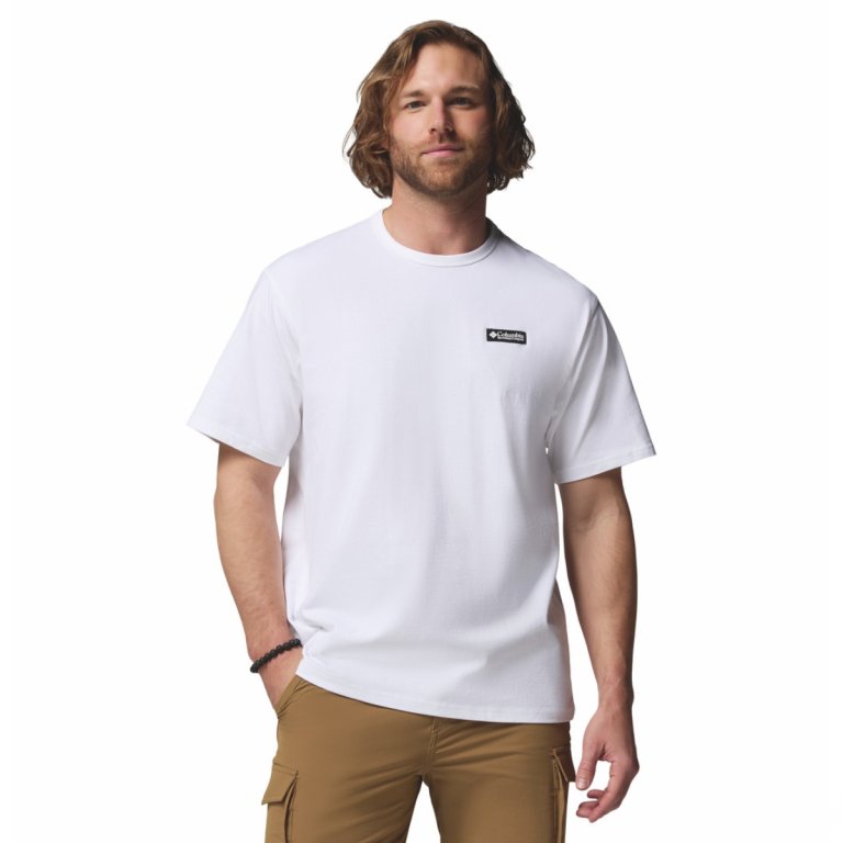 Футболка Columbia CSC™ Heavyweight Back Graphic Tee M - біла