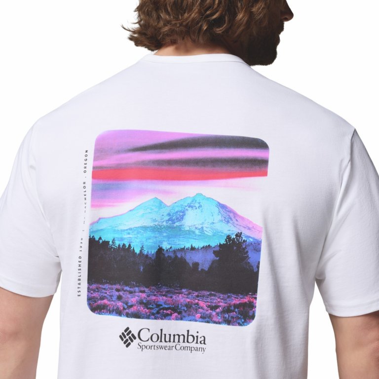 Футболка Columbia CSC™ Heavyweight Back Graphic Tee M - біла