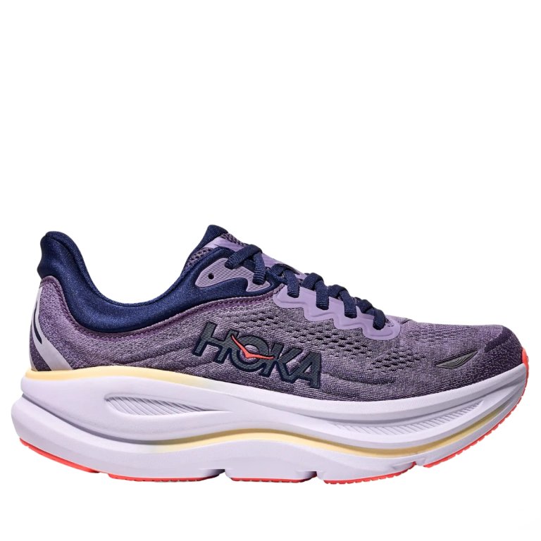 Кросівки Hoka Bondi 9 W - фіолетово/помаранчеві