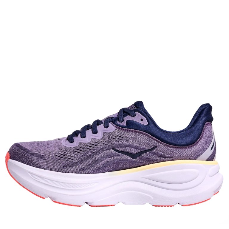 Кросівки Hoka Bondi 9 W - фіолетово/помаранчеві