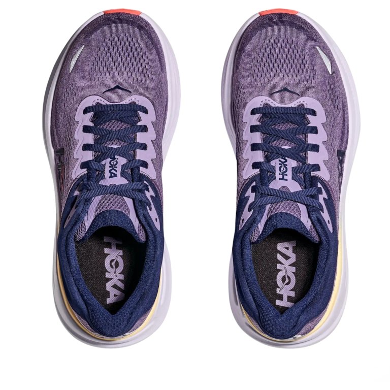Кросівки Hoka Bondi 9 W - фіолетово/помаранчеві