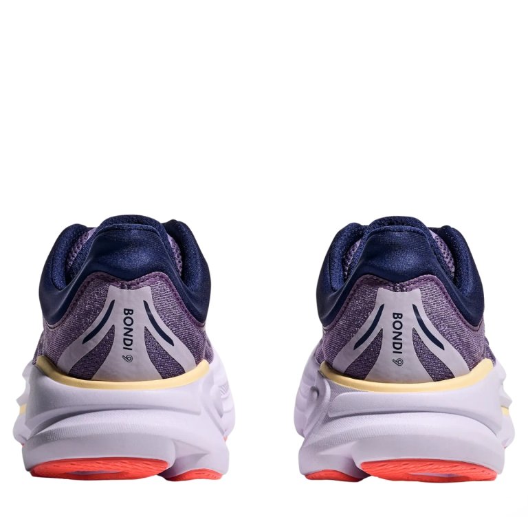 Кросівки Hoka Bondi 9 W - фіолетово/помаранчеві