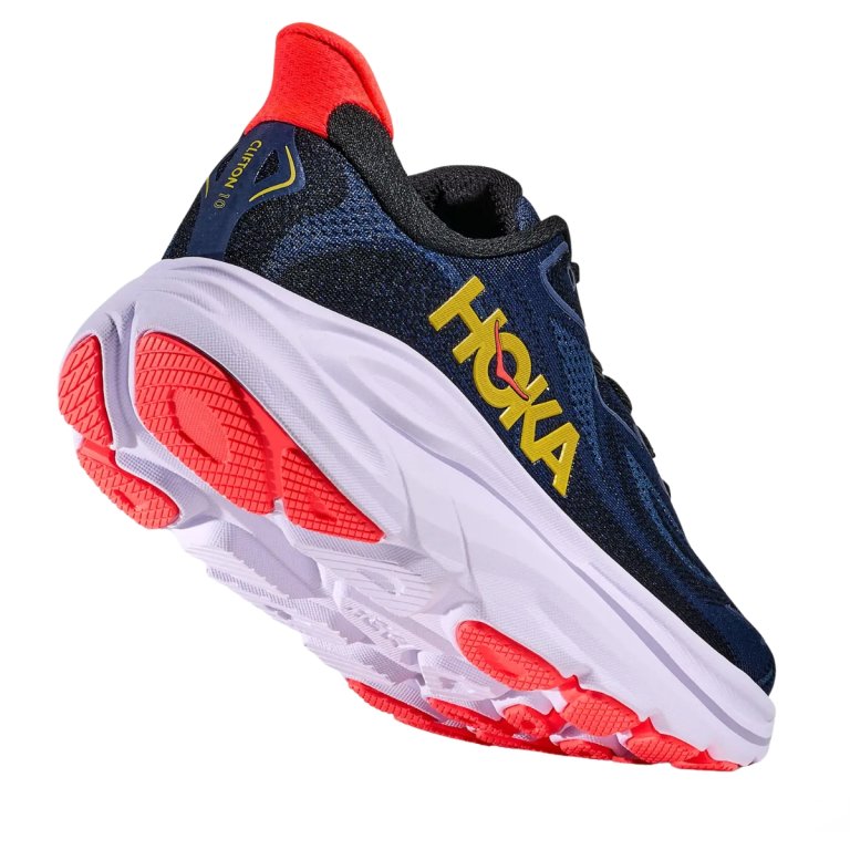 Hoka Clifton 10 W - tmavomodrá/oranžová