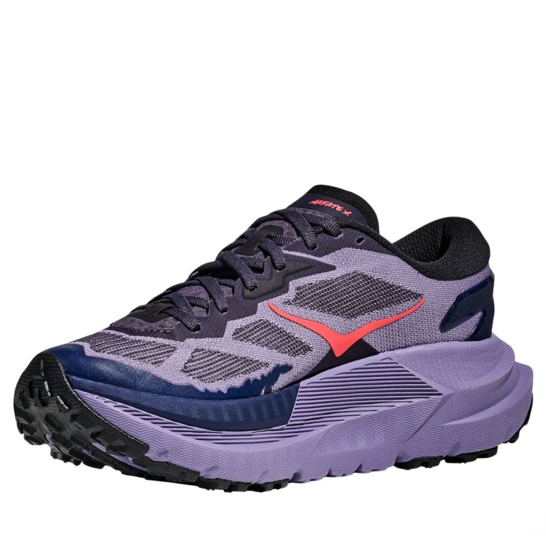 Кросівки Hoka Mafate X W - фіолетові